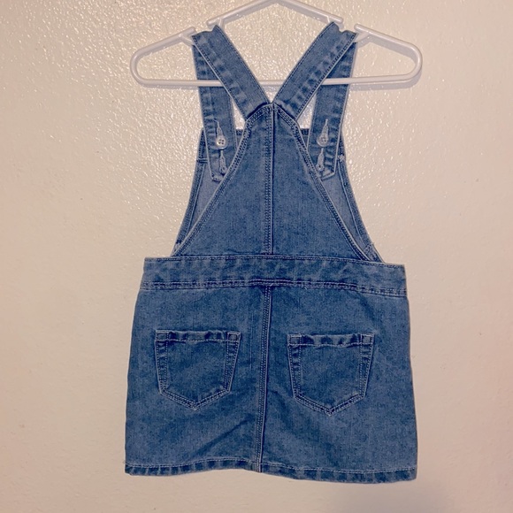 Jumping beans 2T overall skirt denim - Picture 2 of 2